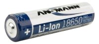 ANSMANN Akku Li-Ion 18650 2.600 mAh, 1 St.