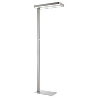 unilux LIXUS LED Stehlampe metallgrau 50 W