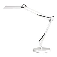 unilux SWINGO LED LED-Schreibtischlampe weiß 11 W