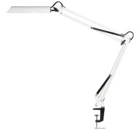 unilux SWINGO LED LED-Schreibtischlampe weiß 11 W