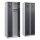 CP Spinde Classic Plus anthrazitgrau, lichtgrau 088055-20 S10004, 2 Schließfächer 60,0 x 50,0 x 185,0 cm