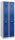 CP Spinde Basic Plus enzianblau, lichtgrau 088355-20 S10003, 4 Schließfächer 60,0 x 50,0 x 185,0 cm