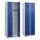 CP Spinde Classic Plus enzianblau, lichtgrau 088055-20 S10003, 2 Schließfächer 60,0 x 50,0 x 185,0 cm