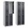 CP Spinde Basic Plus anthrazitgrau, lichtgrau 088355-20 S10004, 4 Schließfächer 60,0 x 50,0 x 185,0 cm