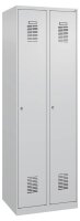 CP Spinde Classic Plus lichtgrau 088055-20 S10005, 2 Schließfächer 60,0 x 50,0 x 185,0 cm