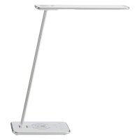 unilux JAZZ LED LED-Schreibtischlampe weiß/grau 13 W