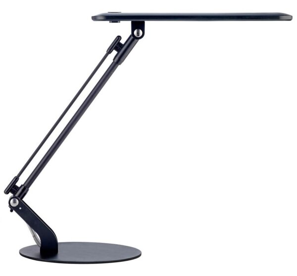 unilux RUMBA LED LED-Schreibtischlampe schwarz 4 W