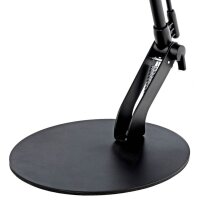 unilux RUMBA LED LED-Schreibtischlampe schwarz 4 W