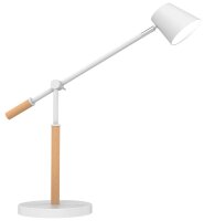 unilux VICKY LED LED-Schreibtischlampe weiß 11 W