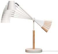 unilux VICKY LED LED-Schreibtischlampe weiß 11 W