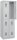 CP Spinde Basic Plus lichtgrau 088355-20 S10002, 4 Schließfächer 60,0 x 50,0 x 185,0 cm