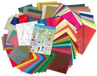 folia Bastelset JUMBO 107-tlg. mehrfarbig