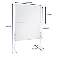 FRANKEN Moderationswand X-tra!Line 120,0 x 150,0 cm...