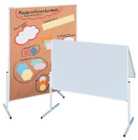 FRANKEN Moderationswand X-tra!Line 120,0 x 150,0 cm weiß