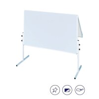 FRANKEN Moderationswand X-tra!Line 120,0 x 150,0 cm weiß
