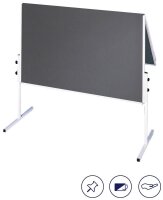 FRANKEN Moderationswand X-tra!Line 120,0 x 150,0 cm grau