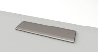 Kerkmann Move Base plus elektrisch höhenverstellbarer Schreibtisch weiß rechteckig, T-Fuß-Gestell silber 160,0 x 80,0 cm