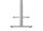 Kerkmann Move Base plus elektrisch höhenverstellbarer Schreibtisch lichtgrau rechteckig, T-Fuß-Gestell silber 180,0 x 80,0 cm