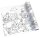 inFO Malrolle Lebensretter 80 g/qm, 30,0 cm x 4,0 m