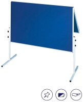 FRANKEN Moderationswand X-tra!Line 120,0 x 150,0 cm blau