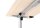 Kerkmann Move Base plus elektrisch höhenverstellbarer Schreibtisch ahorn rechteckig, T-Fuß-Gestell silber 160,0 x 80,0 cm