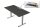 Kerkmann Move Base plus elektrisch höhenverstellbarer Schreibtisch anthrazit rechteckig, T-Fuß-Gestell silber 160,0 x 80,0 cm