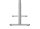 Kerkmann Move Base plus elektrisch höhenverstellbarer Schreibtisch lichtgrau rechteckig, T-Fuß-Gestell silber 160,0 x 80,0 cm