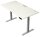 Kerkmann Move 1 plus elektrisch höhenverstellbarer Schreibtisch weiß rechteckig, T-Fuß-Gestell grau 160,0 x 80,0 cm