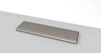 Kerkmann Move Base plus elektrisch höhenverstellbarer Schreibtisch ahorn rechteckig, T-Fuß-Gestell silber 180,0 x 80,0 cm