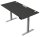 Kerkmann Move 1 plus elektrisch höhenverstellbarer Schreibtisch anthrazit rechteckig, T-Fuß-Gestell grau 160,0 x 80,0 cm