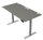 Kerkmann Move 1 plus elektrisch höhenverstellbarer Schreibtisch grafit rechteckig, T-Fuß-Gestell grau 160,0 x 80,0 cm