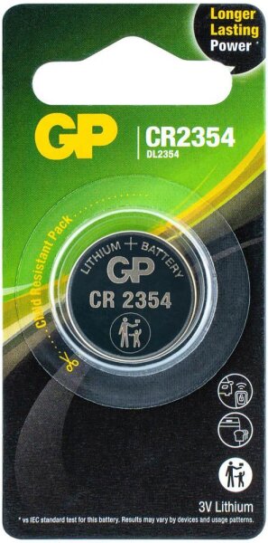 GP Knopfzelle CR2354 Lithium 3,0 V, 1 St.