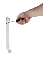 DURABLE Wand-Sichttafelsystem VARIO® WALL 555103 DIN A4 rot mit 5 St. Sichttafeln, 1 St.