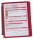 DURABLE Wand-Sichttafelsystem VARIO® WALL 555103 DIN A4 rot mit 5 St. Sichttafeln, 1 St.