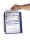 DURABLE Wand-Sichttafelsystem VARIO® WALL 555107 DIN A4 blau mit 5 St. Sichttafeln, 1 St.
