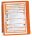 DURABLE Wand-Sichttafelsystem VARIO® WALL 555109 DIN A4 orange mit 5 St. Sichttafeln, 1 St.