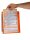 DURABLE Wand-Sichttafelsystem VARIO® WALL 555109 DIN A4 orange mit 5 St. Sichttafeln, 1 St.