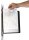 DURABLE Wand-Sichttafelsystem VARIO® MAGNET WALL 591401 DIN A4 schwarz mit 5 St. Sichttafeln, 1 St.