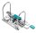 ELBA STRONG-LINE Ordner schwarz Kunststoff 8,0 cm DIN A4, 1 St.