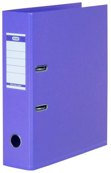 ELBA STRONG-LINE Ordner lila Kunststoff 8,0 cm DIN A4, 1 St.