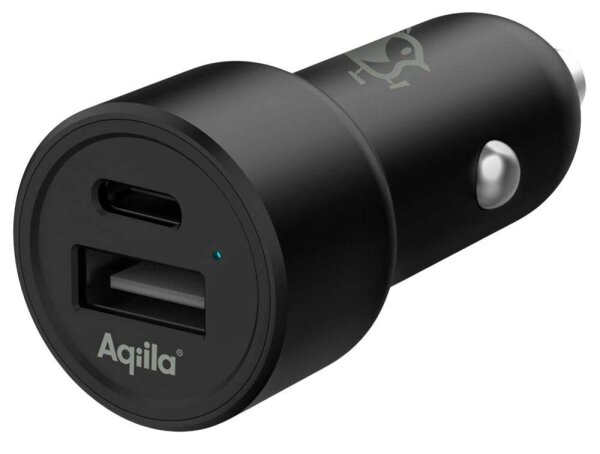 Aqiila® CHARGEBIRD CC2 Kfz-Ladeadapter schwarz, 32 Watt