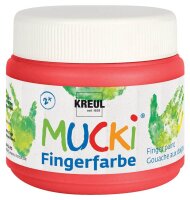 KREUL MUCKI Fingerfarbe rot 150,0 ml, 1 St.