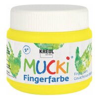 KREUL MUCKI Fingerfarbe neongelb 150,0 ml, 1 St.