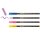 edding 1340 glitzer Brush-Pens farbsortiert, 4 St.