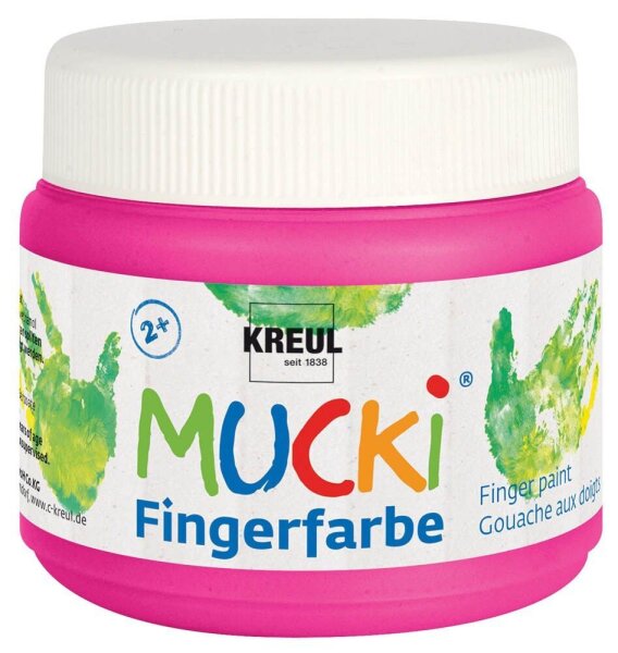 KREUL MUCKI Fingerfarbe pink 150,0 ml, 1 St.