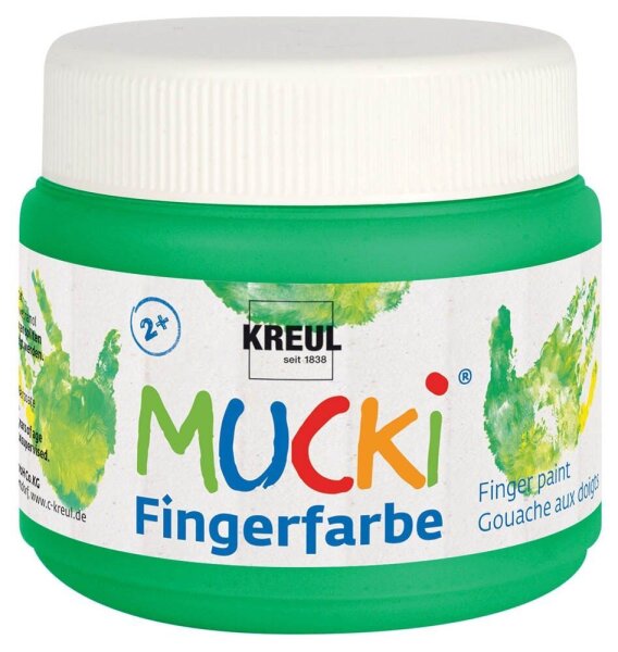 KREUL MUCKI Fingerfarbe grün 150,0 ml, 1 St.