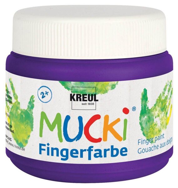 KREUL MUCKI Fingerfarbe violett 150,0 ml, 1 St.