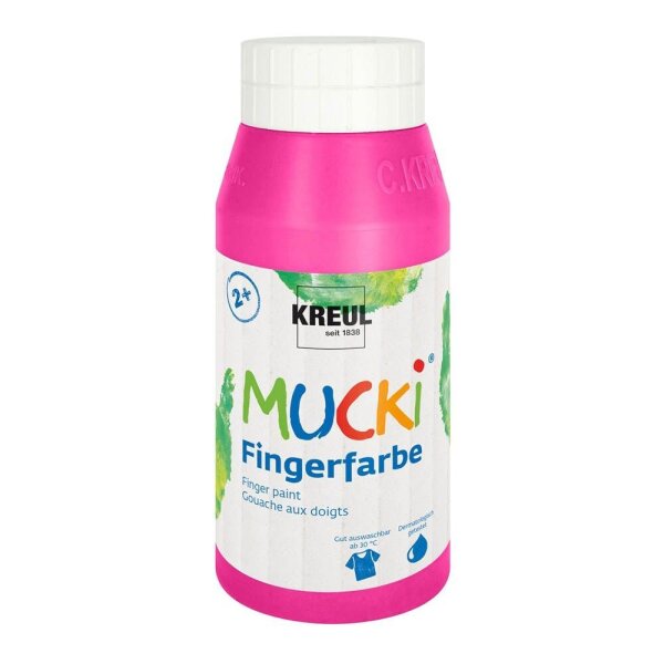 KREUL MUCKI Fingerfarbe pink 750,0 ml, 1 St.