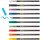 edding 1340 glitzer Brush-Pens farbsortiert, 10 St.