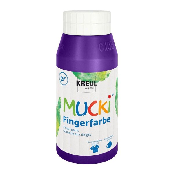 KREUL MUCKI Fingerfarbe violett 750,0 ml, 1 St.